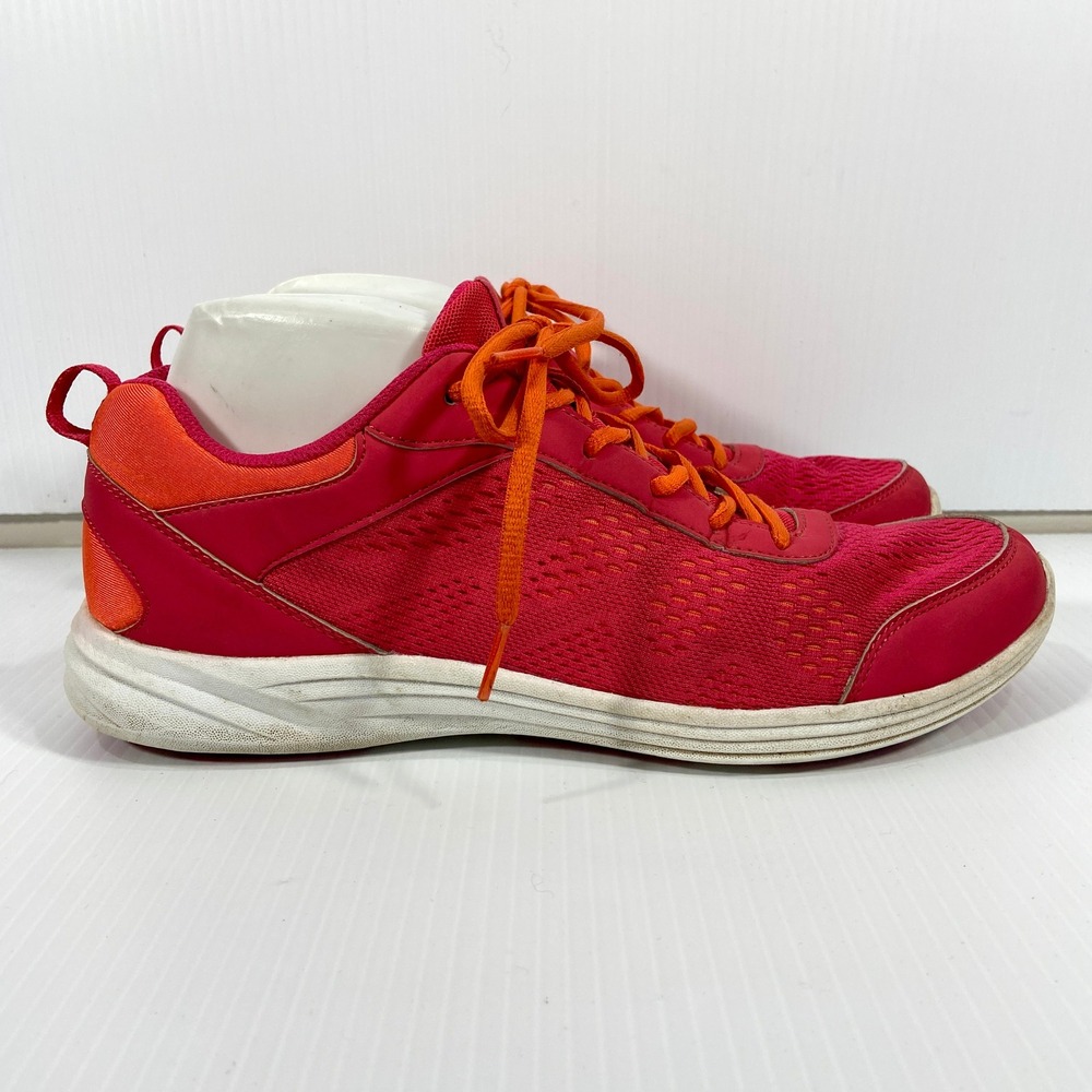 Vionic 335 Saffron Pink‎ Orange Lace Up Athletic Sneakers Womens 11